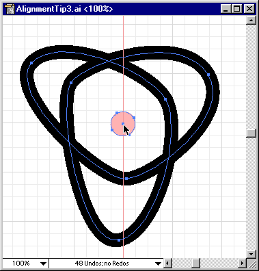 [center line and circle]