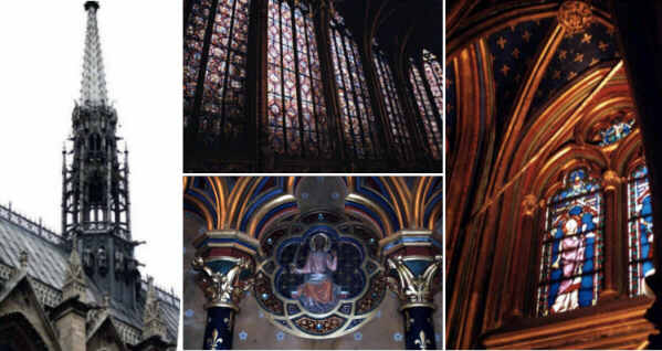 St. Chapelle -- four views