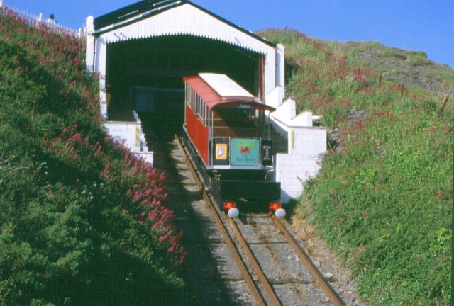 Hilltop Tram in Aberystwyth