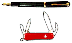 [pen & knife]
