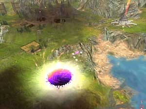screenshot showing where land 1’s vortex appears