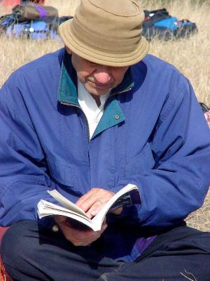 Mel Reading Gary Snyder